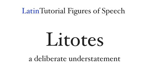 What Is The Example Of Litotes? All Answers - Ecurrencythailand.com