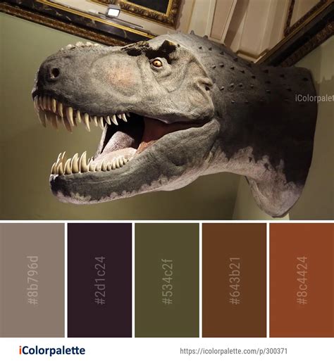 10 Tyrannosaurus Color Palette ideas in 2024 | iColorpalette