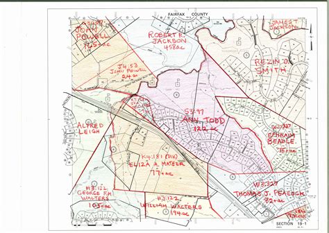 1860 Fairfax County Maps | History Commission