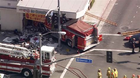 Monterey Park fire truck crash: No charges filed - ABC7 Los Angeles