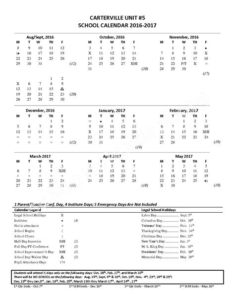 Carterville Intermediate School Calendars – Carterville, IL