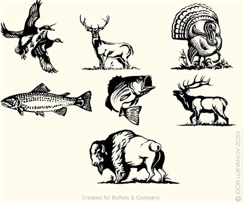 Traceable Free Printable Wildlife Wood Burning Patterns - Printable ...