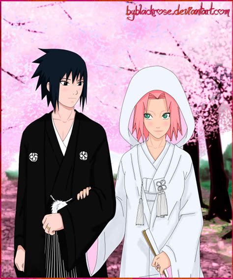 SasuSaku wedding photo. Shikatema, Sasuhina, Narusaku, Naruto Sasuke ...