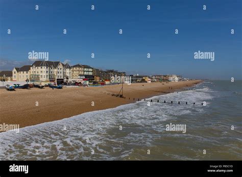 Bognor Regis beach and seafront West Sussex south coast UK holiday destination Stock Photo - Alamy