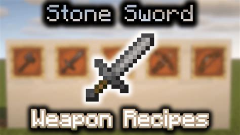 Stone Sword - Wiki Guide - 9Minecraft.Net