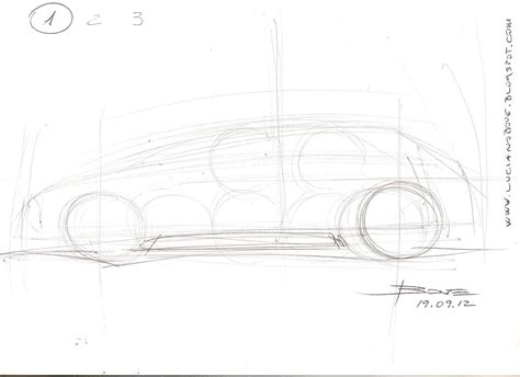 Car sketch tutorial the side view by Luciano Bove | Car Design ...