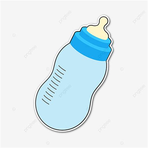 Baby Scale Vector Hd Images, Blue Scaled Baby Bottle Clipart, Baby ...