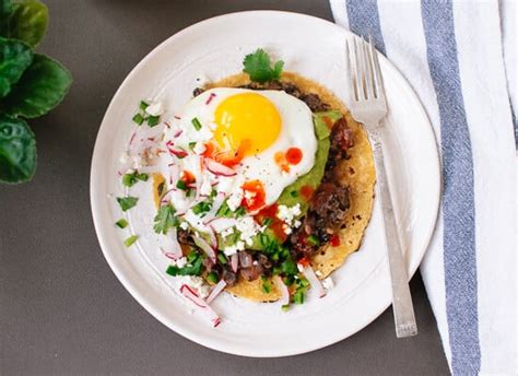 Huevos Rancheros with Avocado Salsa Verde - Cookie and Kate