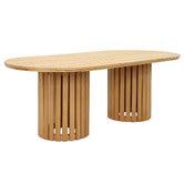 Temple & Webster 6 Seater Forme Outdoor Dining Table & Bench Set
