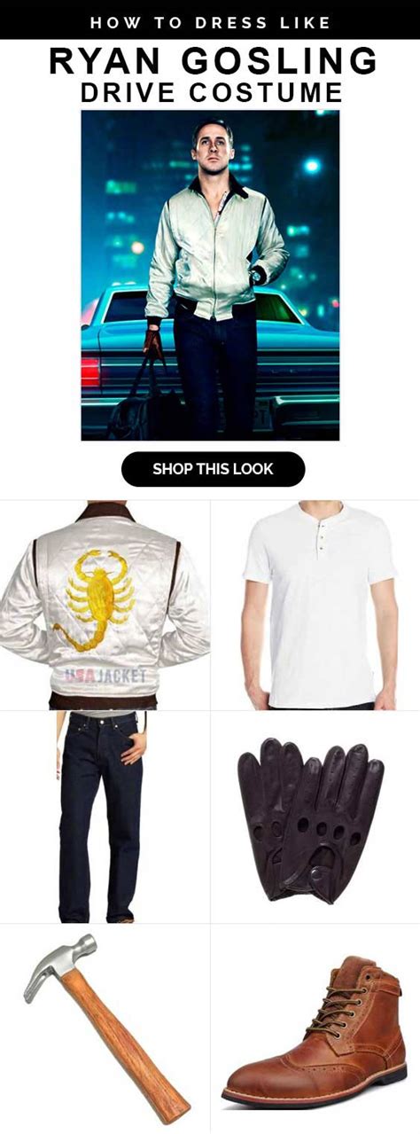 The Ultimate Ryan Gosling Drive Costume For You - USA Jacket