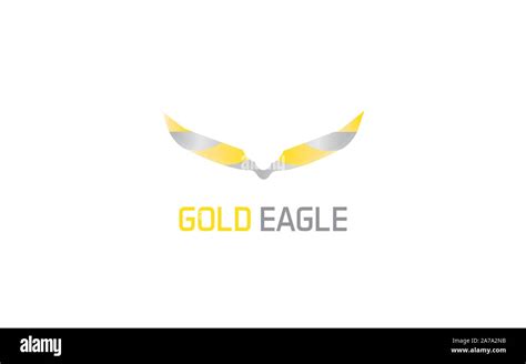 Gold eagle Stock Vector Images - Alamy