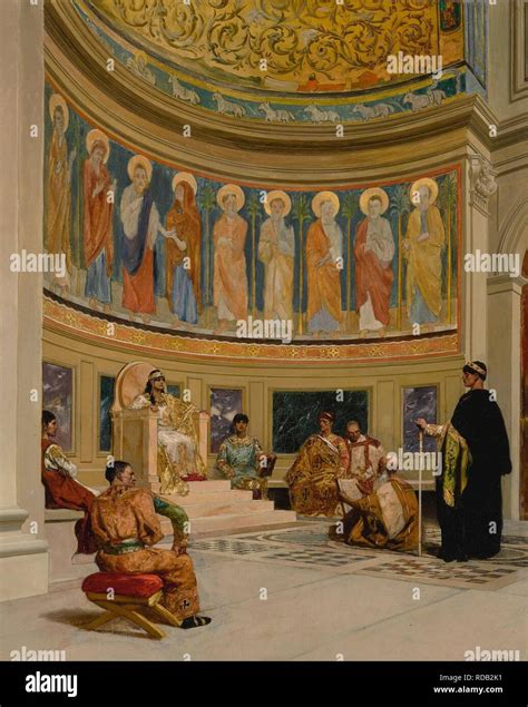 Saint John Chrysostom Exiled by the Empress Eudoxia. Museum: PRIVATE ...