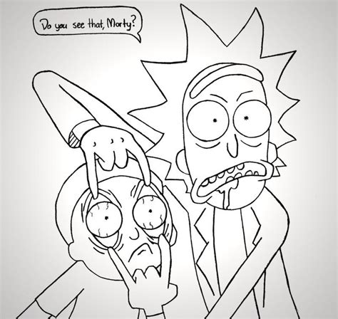 Rick and Morty by Anghellic67.deviantart.com on @DeviantArt | Rick and morty drawing, Hippie ...