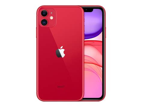 Apple iPhone 11 - (PRODUCT) RED - 4G smartphone - dual-SIM / Internal Memory 128 GB - LCD ...