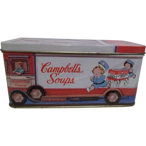 Vintage Campbell's Soup Tin Bus | Campbell soup, Tin, Campbells