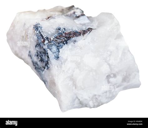 stone with Wolframite ore isolated Stock Photo - Alamy