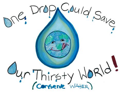 Water conservation: Posters of water conversation!