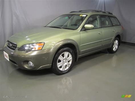 2005 Willow Green Opal Subaru Outback 2.5i Limited Wagon #46697761 ...