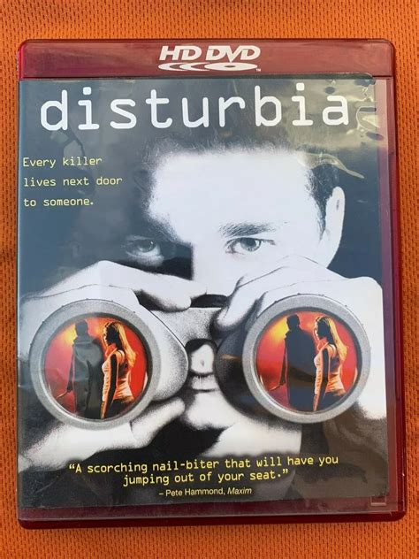 Disturbia Movie Dvd Cover