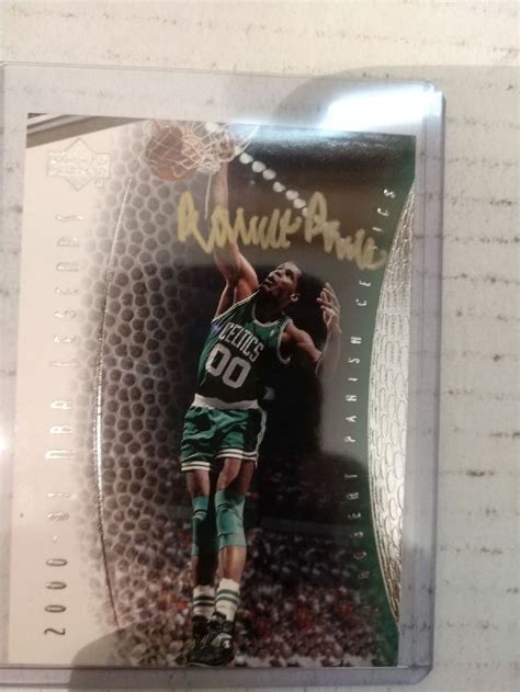 Robert Parish Autograph Sports Card on Mercari | Robert parish ...