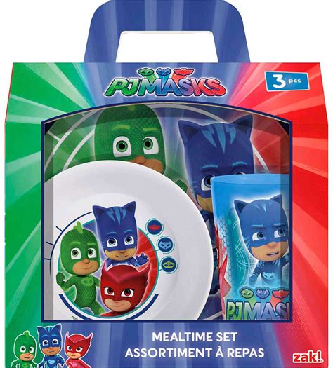 Disney Junior PJ Masks PJ Mask Mealtime Set - Walmart.com