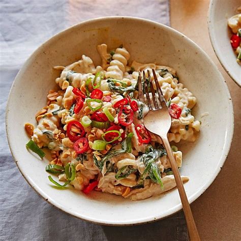 Healthy: peanut butter chicken pasta — Good Food