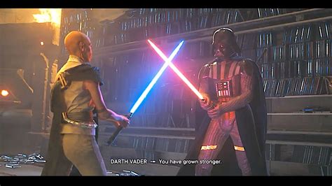 Darth Vader Fights Cere Star Wars Jedi Survivor - YouTube