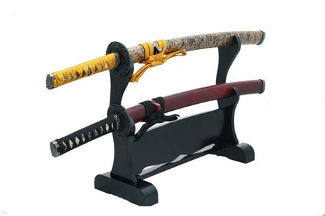 Japanese sword stand Horizontal style | Samurai Museum Shop