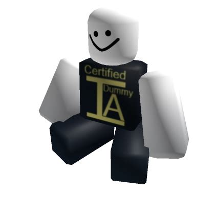 IA Certified Dummy Pal (Reupload, floating issue) | Roblox Item - Rolimon's