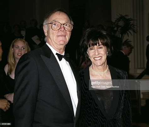 Author Nick Pileggi and wife Nora Ephron arrive at the... News Photo ...