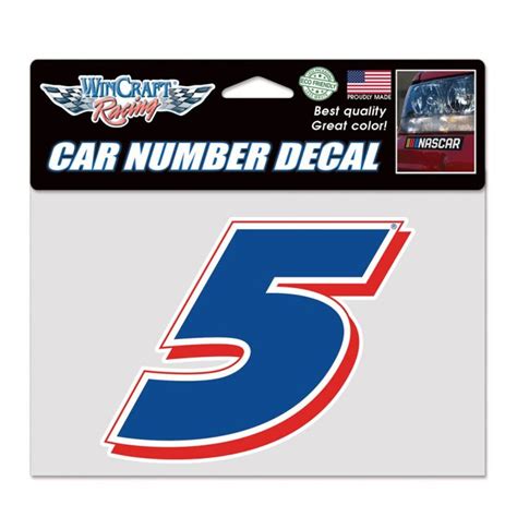 Kyle Larson #5 Car Number Decal | HMS Official Store