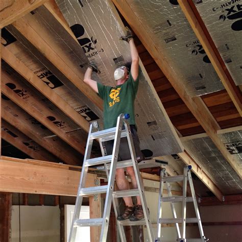 How We Turned Our House into a Giant Foam Box, Part II — Ceiling Insulation — Frugal Happy