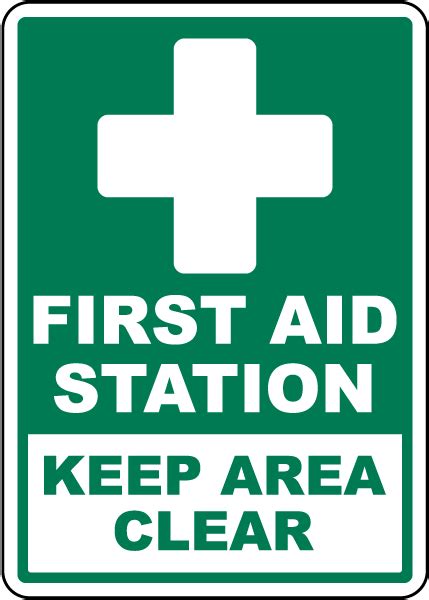 First Aid Station Sign - Save 10% Instantly