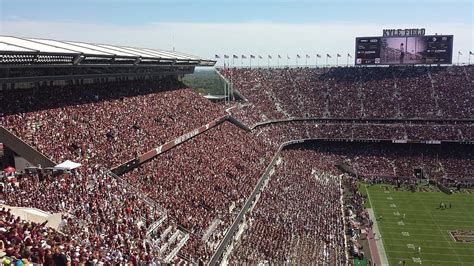 Texas A M Stadium Panorama Photograph by Kenny Glover - Fine Art America