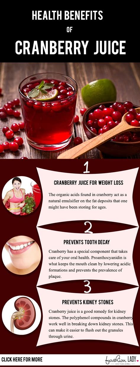 Cranberry Juice Benefits Kidney - health benefits