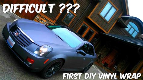 FIRST TIME DIY VINYL WRAP | SHORT OVERVIEW - YouTube