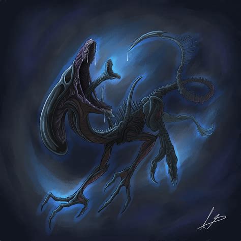 Xenomorph Raptor by fabianlpineda on Newgrounds