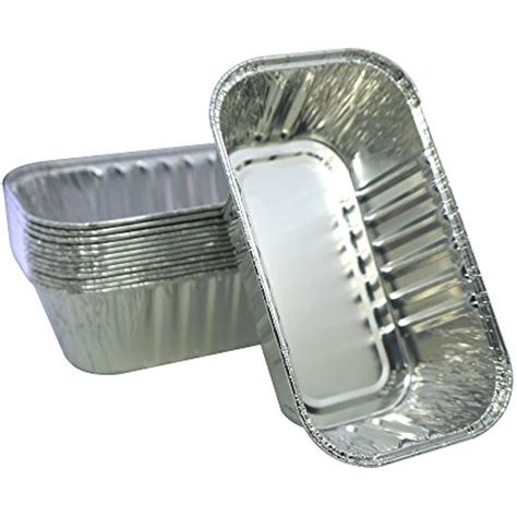 Mini Disposable Aluminum Foil Baking Pans For Cake, Bread And Loaf ...