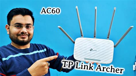 TP Link Archer C60 1350 MBPS Dual Band Router 🔥 Unboxing - Setup | Detailed Review - YouTube