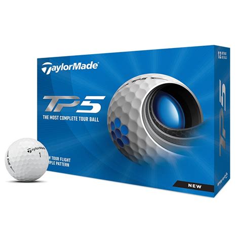 New TaylorMade TP5 2021 1 Dozen Closeout Golf Balls at GlobalGolf.ca