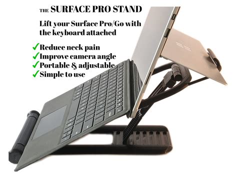 Microsoft Surface Pro Stand: Lift Your Surface With Keyboard - Etsy Canada