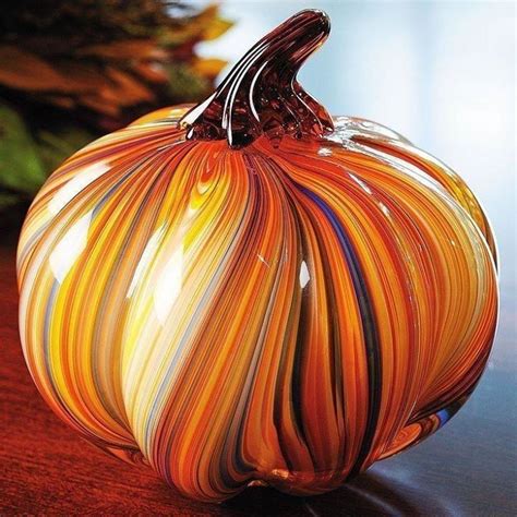 Pin by Deborah Scotka on Unique art | Art glass pumpkin, Blown glass ...