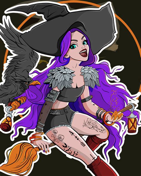 ArtStation - Raven Witch