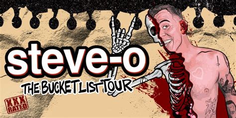 STEVE-O - THE BUCKET LIST TOUR — Redding Civic