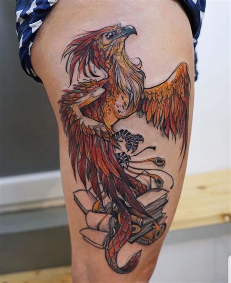 Harry potter Phoenix tattoo | Small matching tattoos, Phoenix tattoo, Tattoo templates