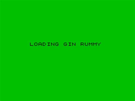 Gin Rummy