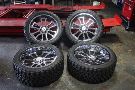 Set of 4 2004-2019 Ford F-150 F150 22″ Aftermarket Hostile Rims Tires 0117 – AllOEMRims.com