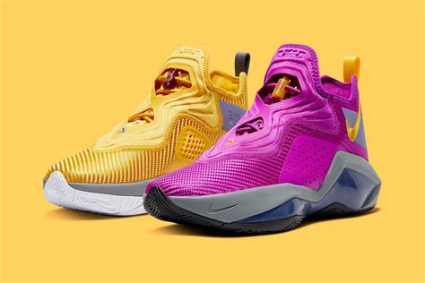 The Nike LeBron Soldier 14 "Lakers" Honors the Team's Signature Yellow ...