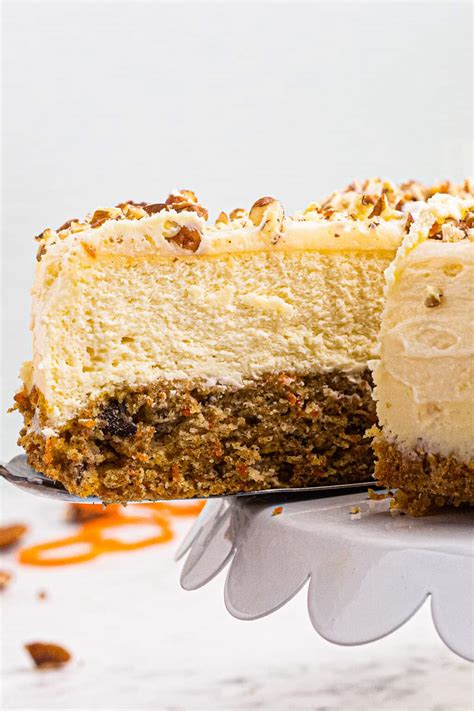 Carrot Cake Cheesecake - Easy Dessert Recipes