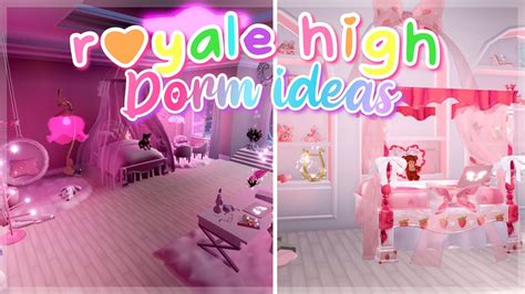 10 cute royale high dorm ideas YOU MUST SEE! 💞 | Royale High campus 3 - YouTube